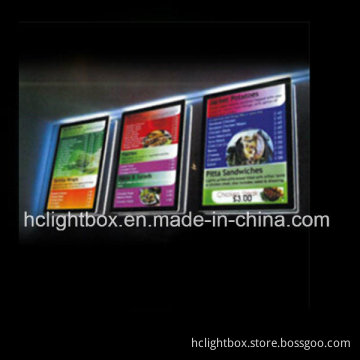 Acrylic Display A2 Frame Crystal LED Signboard